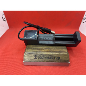 Зарядное устройство для 1 акк. Li-Ion 3,7В, типа 18650,16340,14500 и др, вход USB