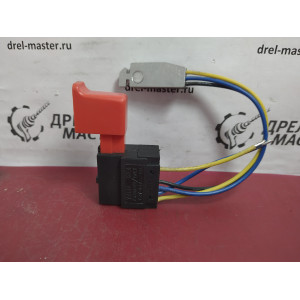 Выключатель для акк. шуруповёрта FA08A-12/1WEK, малая клавиша, 7.2-24V, 12А К-800/3
